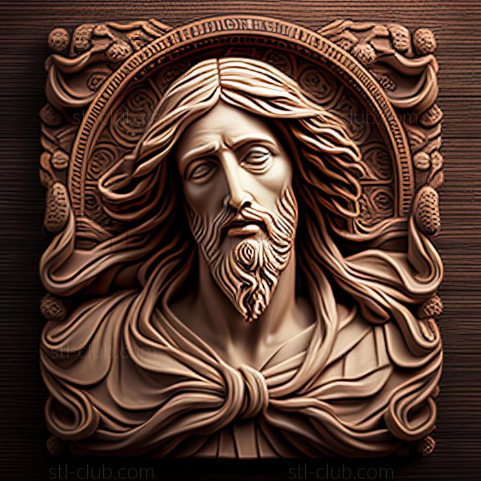 3D model st jesus (STL)